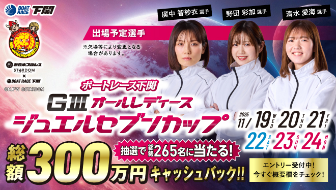 GⅢオールレディース 電投